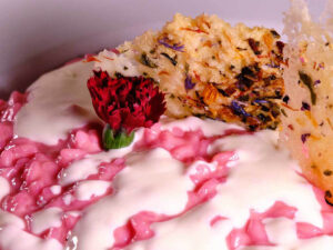 Risotto all'agriturismo La Camilla